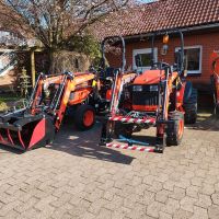 Avenger Kompakttraktor mit Industriebereifung & Frontlader Euroaufnahme - Traglast 750kg - Mitsubishi 26PS Dieselmotor - Finanzierungsoptionen für Privat & Gewerbe - Kleintraktor günstig kaufen neu Niedersachsen - Heemsen Vorschau