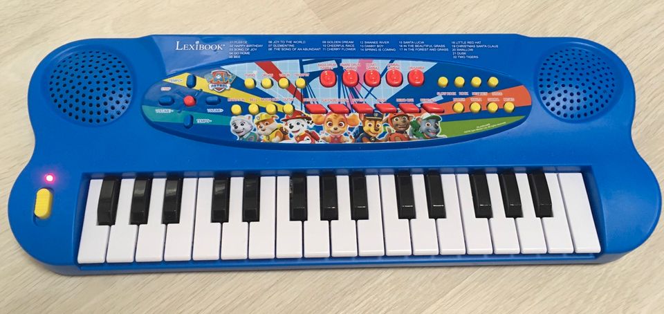 Paw Patrol elektronisches Keyboard 32 Tasten Piano in Hambergen