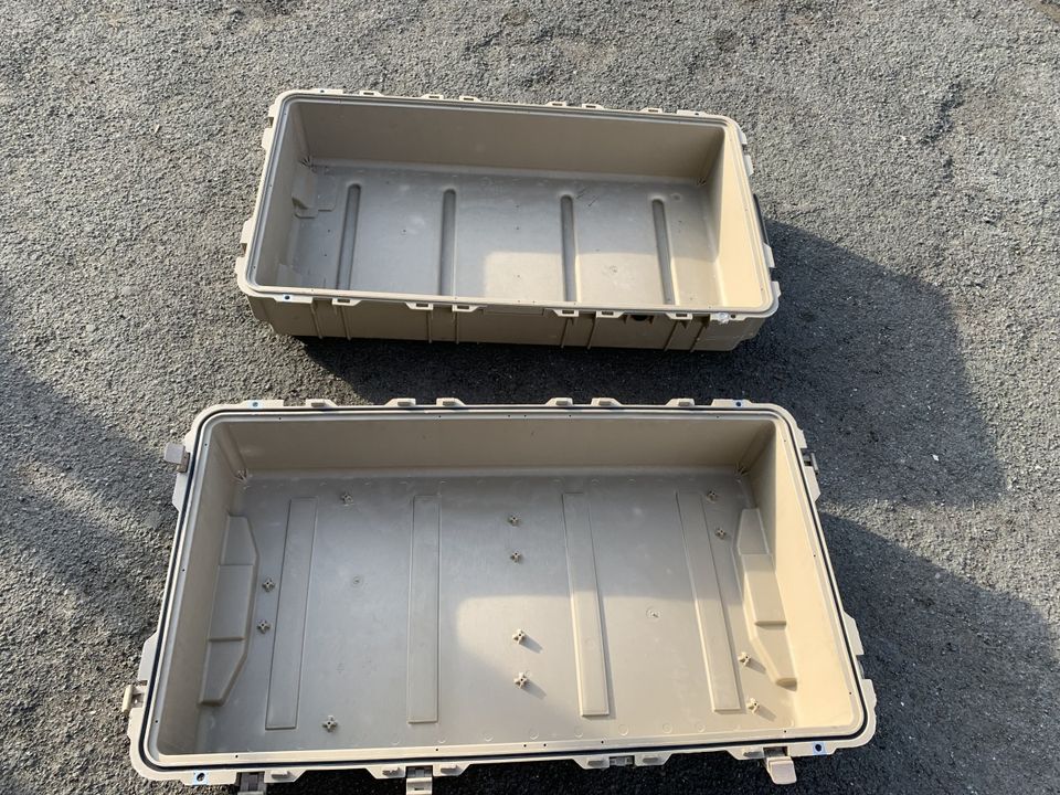 US Army Transportbox Case Koffer mit Rollen Sammlerstück in Velpke