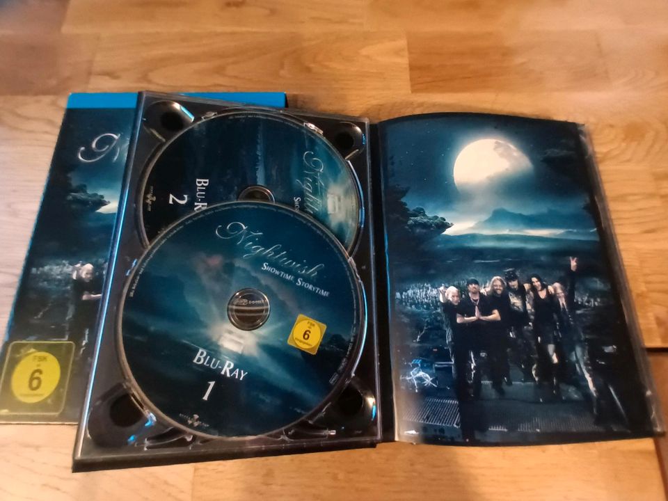 Nightwish Bluray Showtime Storytime 2 Blu + 2 CD Digi in Duisburg