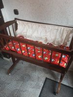 Vintage Babywiege /Stubenwagen /fahrbares Bett Niedersachsen - Lamspringe Vorschau