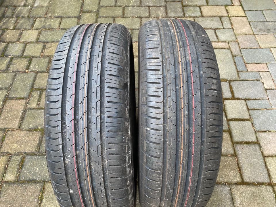 2 Sommerreifen 215/65R17 Continental ECoContact 6 Neu in Mechernich