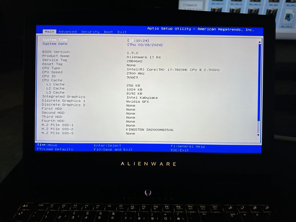 Alienware 17R4 UHD display NVIDIA GTX1080 in Buxtehude