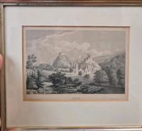 Sitten in der Schweiz Lithographie Kupferstich Bild Baden-Württemberg - Westhausen Vorschau