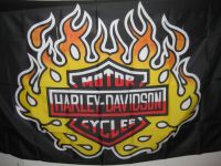 Biker ChopperTriker Rocker Fahne Flagge HD ca.150cm x 90cm Nordrhein-Westfalen - Reichshof Vorschau