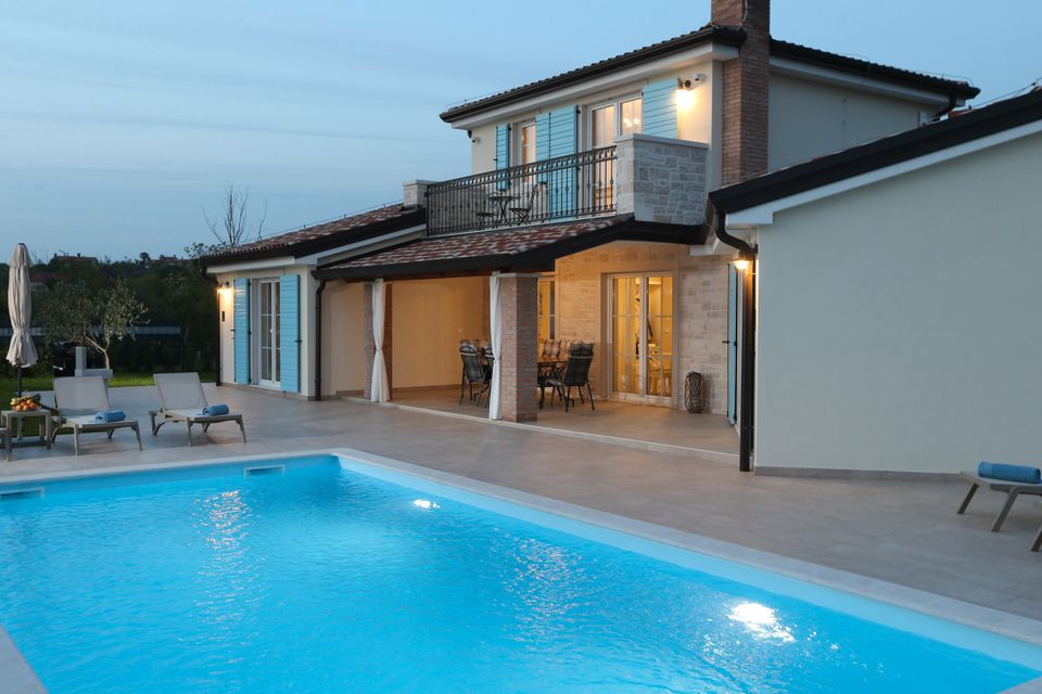 Ferienhaus Villa mit Pool in Kroatien, Istrien, Umag in München