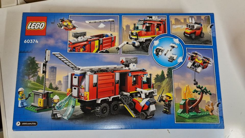 LEGO City 60374 Einsatzleitwagen der Feuerwehr in Waldshut-Tiengen