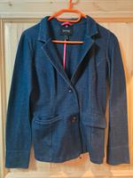 Damen Jacke Blazer blau Jeans Optik M 38 dünner Mantel Niedersachsen - Bad Eilsen Vorschau