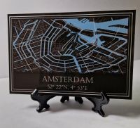 Amsterdam - Stadtkarte auf Acrylglas Hannover - Mitte Vorschau