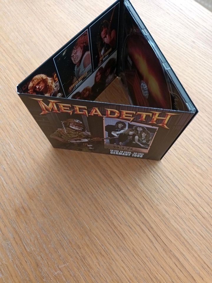 Megadeth so fa so good so live germany 1988 live ltd in Warburg