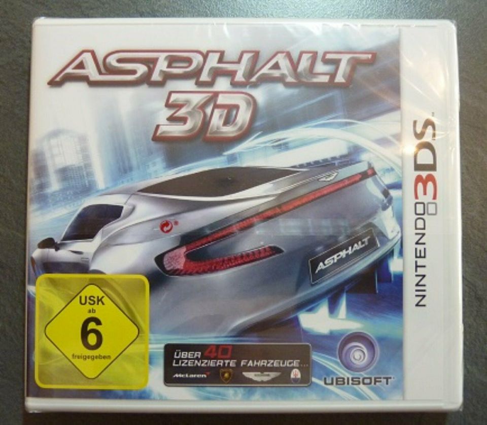 Asphalt 3D - Nintendo 3DS Spiel - Neuwertig !!! in Berlin