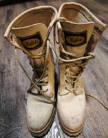 Buffalo Leder Schnürstiefel Gr. 40 Vintage Hessen - Allendorf Vorschau