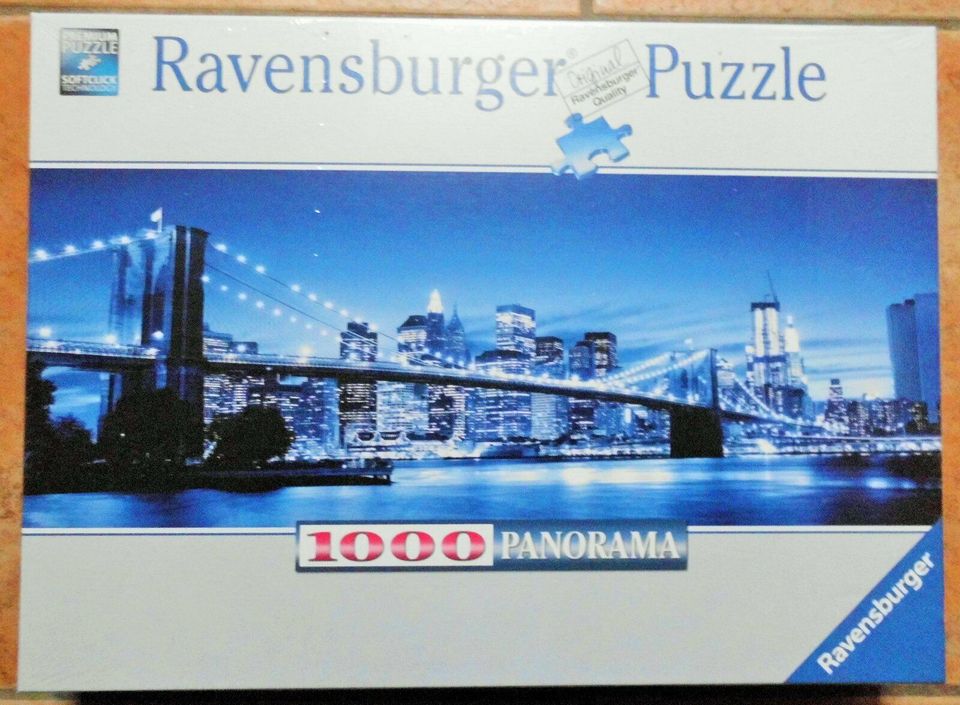 Puzzle Ravensburger New York 1000 Teile neu in Hemmingen