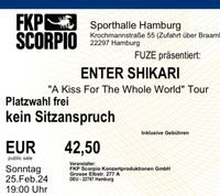 2x Enter Shikari Hamburg Konzert 26.02.2024 heute Schleswig-Holstein - Kiel Vorschau