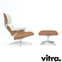 Vitra Lounge Chair & Ottoman, Amerikanischer Kirschbaum / Snow Bayern - Pöcking Vorschau