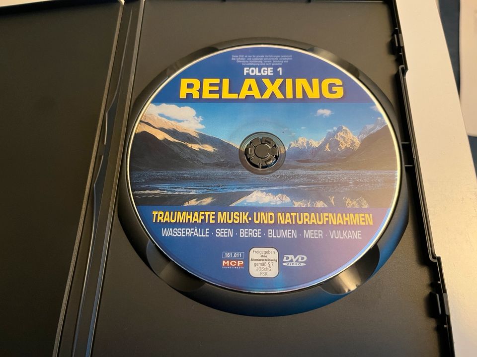 Super DVD RELAXING Traumhafte Musik + Naturaufnahmen Entspannung in Augsburg