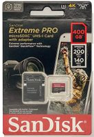 SanDisk 400GB Extreme PRO microSDXC-Karte + SD-Adapter Class 10 Nordrhein-Westfalen - Merzenich Vorschau