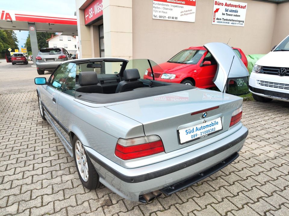 BMW 328I Cabrio E36 M-SPORT NAVI*LEDER*PDC*SHZ*HARDT in Markt Schwaben
