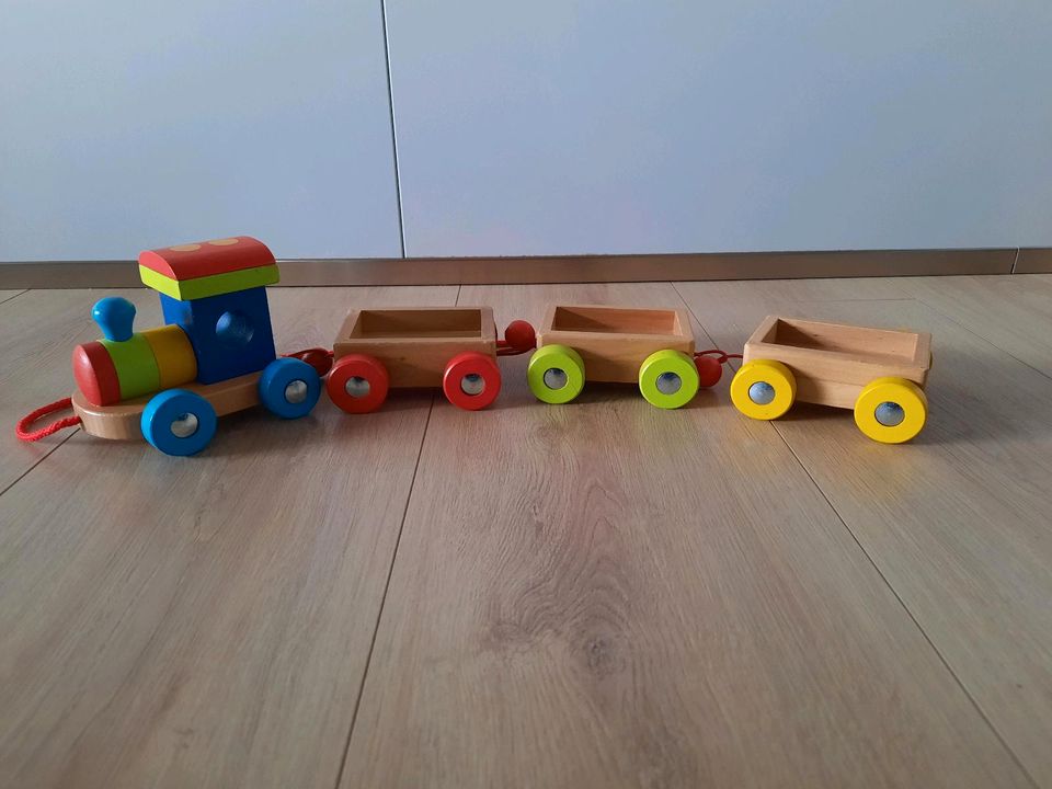 Holzspielzeug Zug Goki in Herten