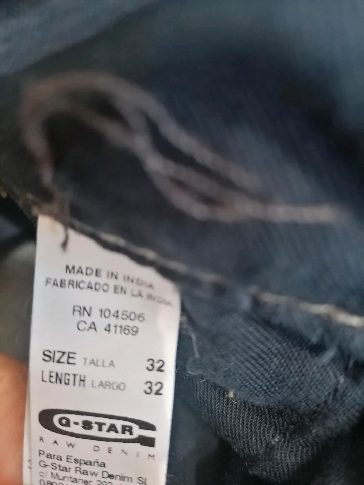 ❌G-Star Jeans 32/32 Hose raw Denim❌ in Weißensberg