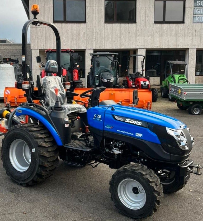 Solis 26 9+9 Traktor Kompakttraktor STVZO Hydraulik Allrad SBF in Brockscheid