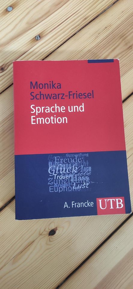 Fachbuch Sprachwissenschaften "Sprache und Emotion" in Berlin