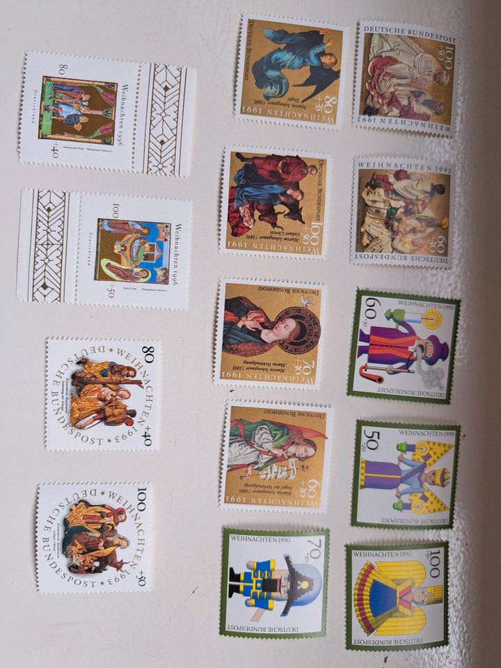 Set 14 Stk. Briefmarken Weihnachten neu Sammlung in Altenburg