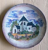 Teller Keramik Soholm Bornholm ca von 1990 Rundkirche Niedersachsen - Nottensdorf Vorschau