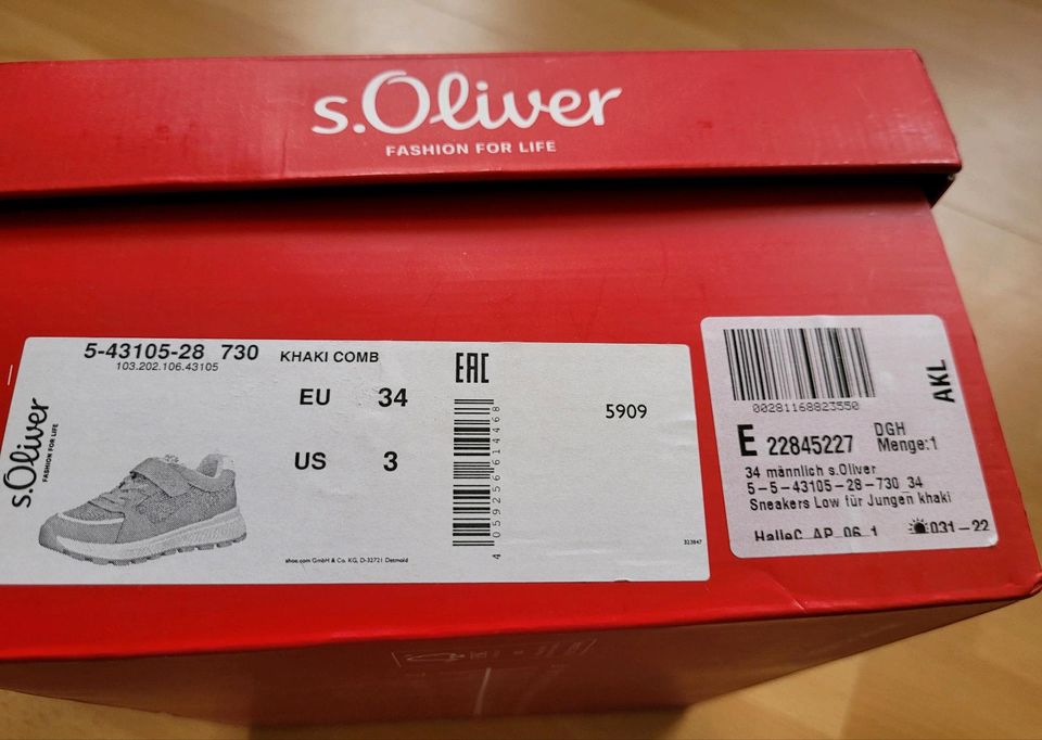 Sneaker S.Oliver in Berlin