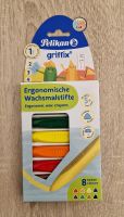 Pelikan griffix Ergonomische  Wachsmalstifte 8 Farben Stifte neu Sachsen - Markranstädt Vorschau