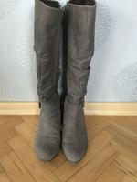 GABOR Stiefel Gr. 38 Echtleder Rauhleder Schaft dehnbar Rheinland-Pfalz - Mainz Vorschau