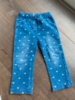 Leggins Topolino blau Herzchen 86 Bayern - Aschaffenburg Vorschau