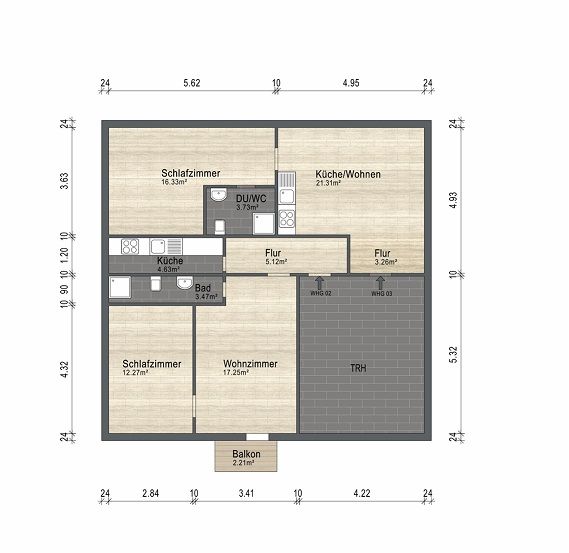 Mehrfamilienhaus mit Gewerbeeinheit in ländlicher Umgebung in Rudolstadt