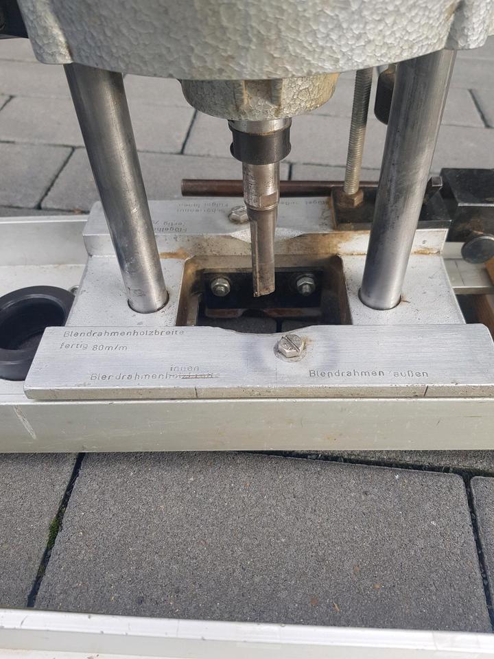 Sheer HM 16 Oberfräse Rundbogen Fräsgerät Treppenwangen TOP in Emmerzhausen