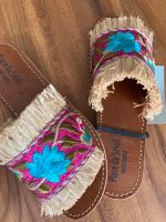 Place du soleil Sandaletten slipper Sandalen 37 hippie boho Ibiza Baden-Württemberg - Ravensburg Vorschau