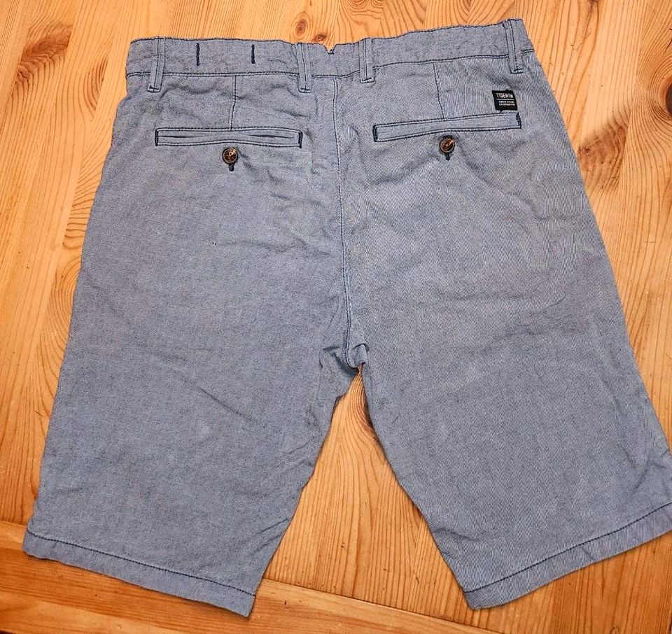 TOM TAILOR Denim Herren Chino shorts Gr. Small/Slim in Mücke