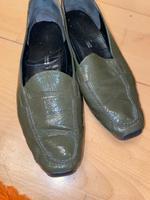 Grüne Sommerschuhe aus Kunstleder Bayern - Bamberg Vorschau