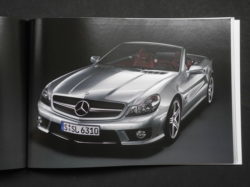 Mercedes SL R230 Prospekt+Preisliste 2010 SL500, SL600, SL 63 AMG in Remshalden