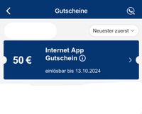 CHECK24 Internet Gutschein 50,- € Rabatt (DSL, Kabel) Sofort Bremen - Oberneuland Vorschau