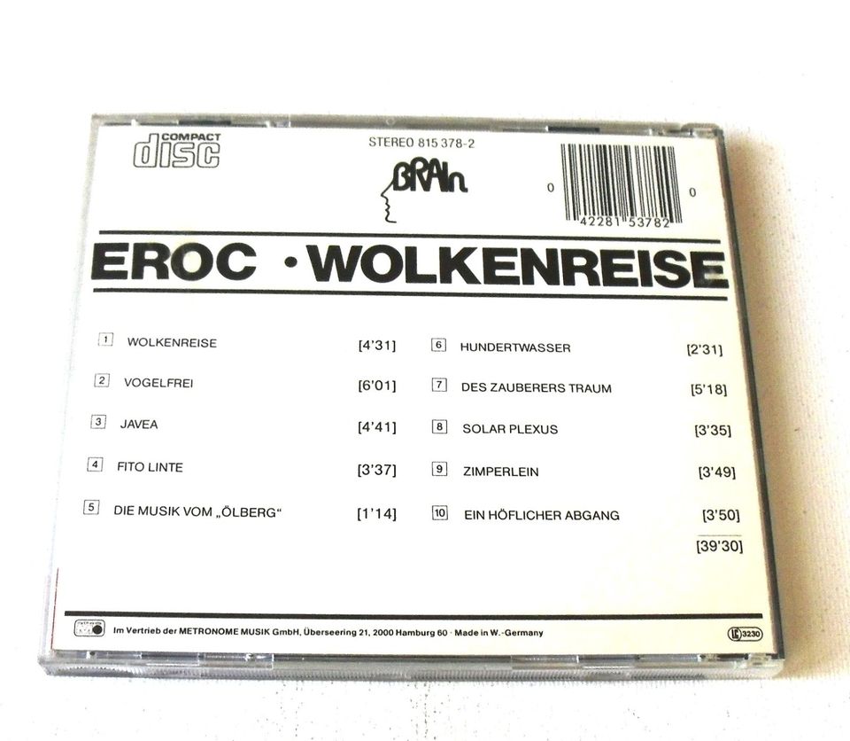 CD  Eroc - Wolkenreise    1983 in Berlin