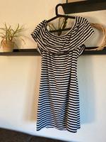 Offshoulder Kleid schwarz weiß gestreift L XL 40 42 Sommerkleid Nordrhein-Westfalen - Gladbeck Vorschau