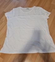Ungetragenes weißes T-Shirt mit Spitze, Gr. XL Essen - Schonnebeck Vorschau