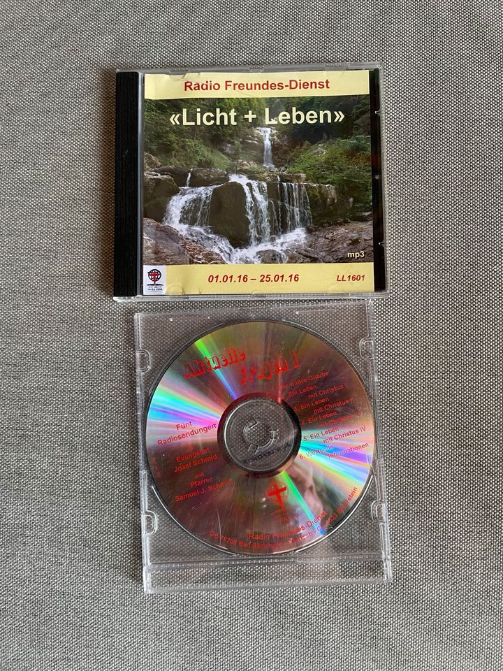 2 CD s Radio Freundes Dienst Licht & Leben in Oschatz