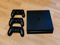 Ps4-slim( 1-TB ) mit 3 Controllern Nordrhein-Westfalen - Raesfeld Vorschau