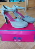 ONLY PINK Pumps High Heels Spangenpumps Gr. 36 beige Baden-Württemberg - Wiernsheim Vorschau