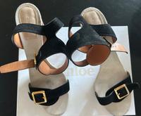 Chloé Sandalen Gr.40,5 schwarz Wildleder Düsseldorf - Pempelfort Vorschau