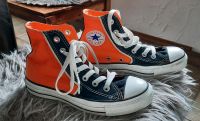 Converse All Star Chucks Orange Schwarz high 35 Sneaker Baden-Württemberg - Vogt Vorschau