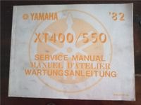 Yamaha XT400/550 orig. Wartungsanleitung 1982 + Erg. XT550 - 1983 Nordrhein-Westfalen - Enger Vorschau