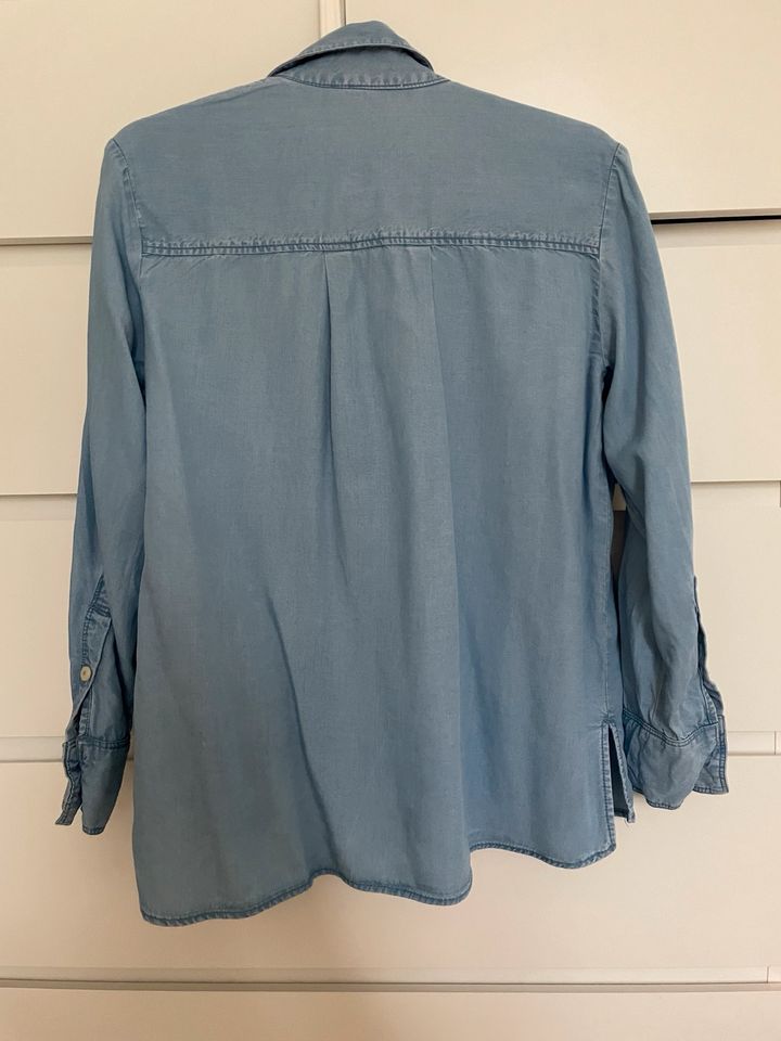 Mango Jeanshemd Bluse Hemd Gr S hellblau in Hamburg