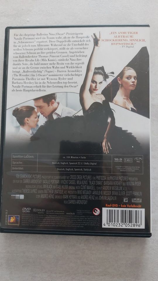 3 DVD Spielfilme Black Swan, Rubbel die Katz, Rizzoli & Isles in Berlin